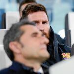 El argentino comenzó en el banquillo el partido de ayer en el Juventus Stadium