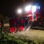 Fotografía facilitada por Emergencias de la Comunidad de Madrid tras hallar hoy en el río Jarama el cadáver de Francisco Tamayo Galán, de 79 años