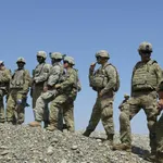 Soldados del Ejército estadounidense, durante un ejercicio, en una imagen de archivo