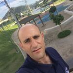 Foto del reportero en la Villa Olímpica