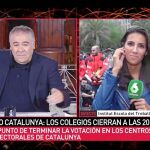 García Ferreras y Ana Pastor en «Al Rojo Vivo: Objetivo Cataluña»