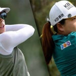 Pernilla Lindberg e Inbee Park