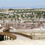 La primera fase del Parque Forestal de Valdebebas, la más cercana a las casas, se abrirá al público en abril de 2015