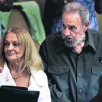 Dalia Soto del Valle, última esposa de Castro. Se conocieron hace más de 40 años
