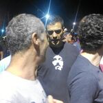 El líder del PSOE, Pedro Sánchez, ha aparcado las negociaciones para el Congreso este fin de semana y ha visitado el festival de música indie FIB