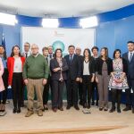 El consejero de Empleo, Carlos Fernández Carriedo, entrega los distintivos Óptima a las empresas y entidades de Castilla y León que lo han obtenido en el último año por su impulso en el ámbito laboral a la igualdad