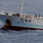 Imagen de archivo de un barco secuestrado por piratas somalíes