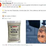 Tuit de Arran sobre la muerte de Rubalcaba