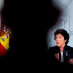 Isabel Celaá en rueda de prensa tras el Consejo de Ministros