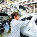 Fabricación del Renault en Villamuriel de Cerrato (Palencia).