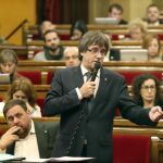 El presidente de la Generalitat, Carles Puigdemont