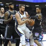 Marc Gasol (33) durante el encuentro.