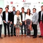 Manzanares, con los miembros de Tauro Joven
