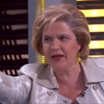 Pilar Rahola durante una intervención como tertuliana en TV3 / Twitter
