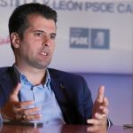 El secretario general de los socialistas en Castilla y León, Luis Tudanca