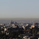 Vista del cielo de Madrid