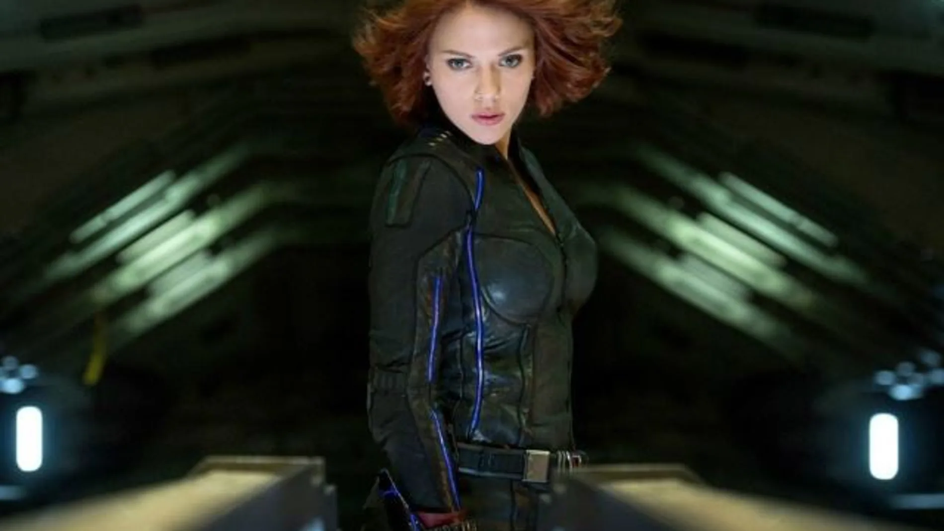 Scarlett Johansson, en un fotograma de la última película de "Los Vengadores"