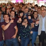 El presidente de la Diputación de Valladolid, Jesús Julio Carnero, y la concejala Ana Redondo, entre otros, participan en el Día Movimiento Vino, organizado por la Denominación Origen de Cigales / D.O. Cigales