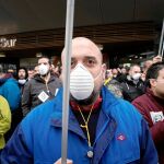 Mascarillas por la salud de viajeros y empleados