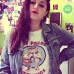 Imagen de Twitter de la denominada «Madame guillotine»