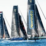 Los GC32 navegan por tercera edición en la bahía de Palma. El Ineos británico es el primer líder entre los catamaranes / Copa de Rey Mapfre