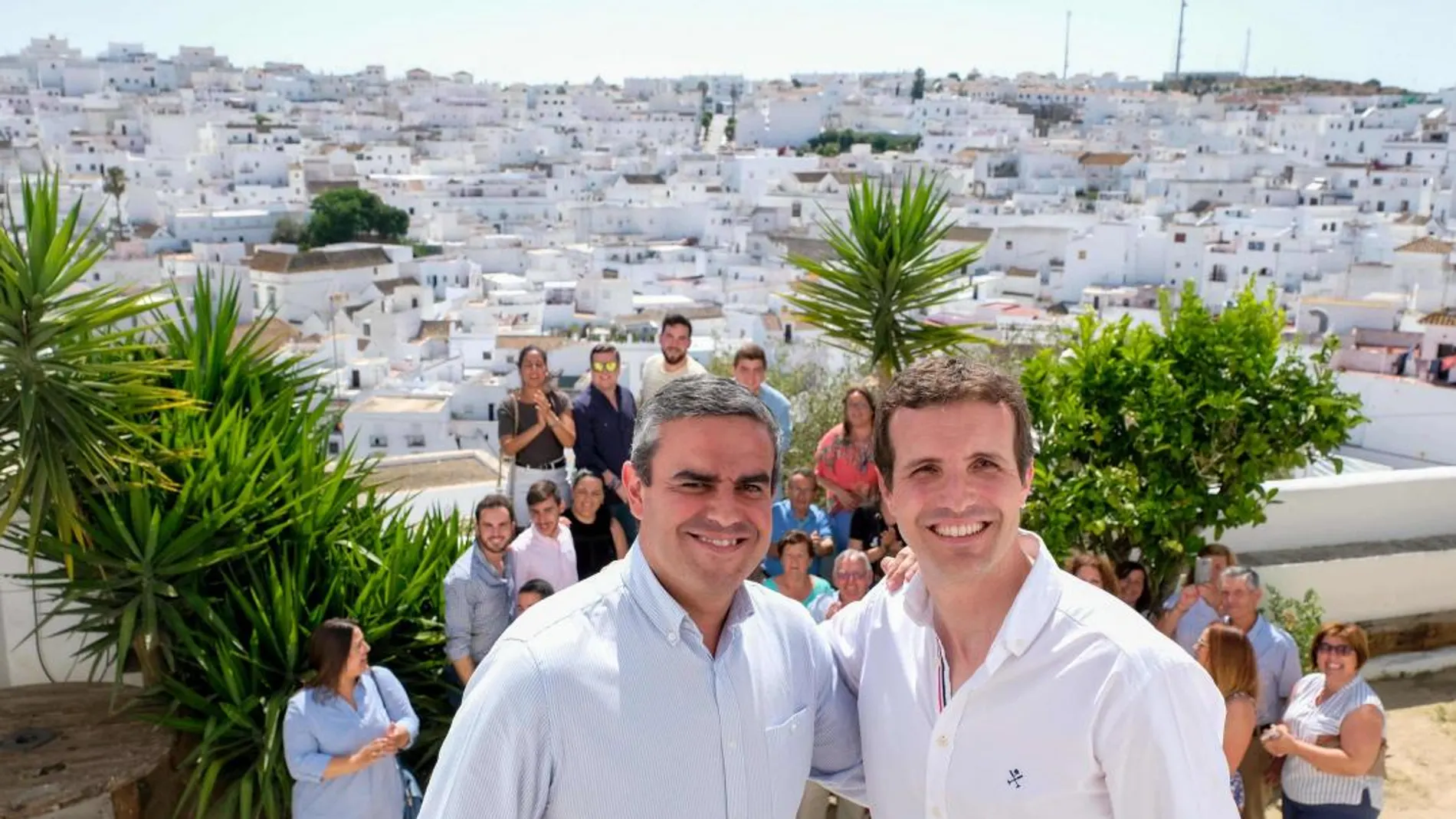 José Ortiz y Pablo Casado (Foto: Javier Moreno)