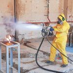 Este pasado viernes los inventores realizaban la última prueba en exterior junto a la Unidad de Emergencias Militares, que ya ha testado la eficacia de Counterfog