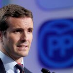 El presidente del PP, Pablo Casado / Efe