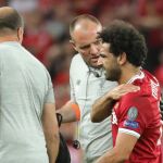 Mohamed Salah no superará las tres semanas de recuperación, después de sufrir una lesión en el hombro izquierdo hace pocos días EFE/EPA/ARMANDO BABANI