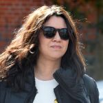 Marcela Topor, la mujer de Carles Puigdemont a su llegada a la cárcel de Nuemünster