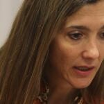 Patti Londoño, durante la entrevista en Madrid