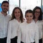 Los componentes de «Land&amp;Sea», el pasado viernes