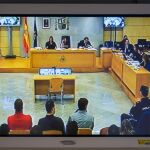 Imagen de los acusados durante el juicio