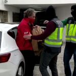 Imagen del narcotraficante tras ser capturado