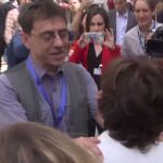 Monedero, con Soraya Sáenz de Santamaría