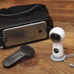 Un dispositivo de realidad virtual, en una imagen de archivo / AP