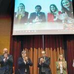 Reunión de Quim Torra y JxCat con Puigdemont y Pascal por videoconferencia en una imagen de archivo.