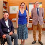 Francisco Sardón, Silvia Clemente y Julio Herrero