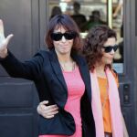 Juana Rivas, en una imagen de archivo, a su salida de los juzgados de Granada