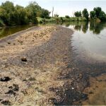 Contaminación del Tajo por un vertido, en una imagen de archivo / Efe