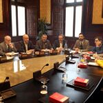 Reunión de la Mesa del Parlament