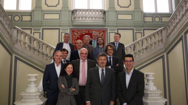 Foto de familia del Consejo Asesor para la Innovación en la Justicia/@RafaCatalaPolo