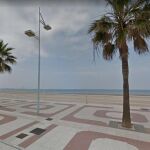Imagen de la playa de Valdelagrana, donde falleció uno de los menores