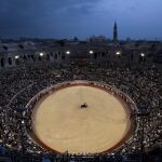 Imagen de archivo del coliseo de Nimes
