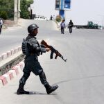 Agentes de Seguridad afganos, en una imagen de archivo / Efe