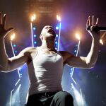 El líder de la banda estadounidense Imagine Dragons, Dan Reynolds