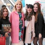 Junto a un grupo de jóvenes en Ifema para asistir a los desfiles de la Fashion Week