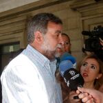 El ex secretario general de UGT, Francisco Fernández, durante una de sus comparecencias en el juzgado/ Foto: Manuel Olmedo