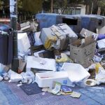 Los piquetes reaccionaron con más destrozos al anuncio de Ana Botella