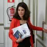 La candidata de Unidas Podemos IU Madrid en Pie para la Comunidad, Isa Serra / Foto: Gonzalo Pérez